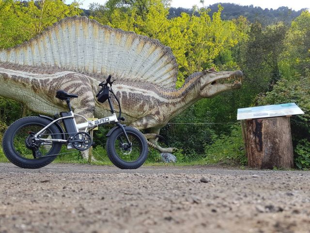 Con Bad Bike tra dinosauri e vulcani